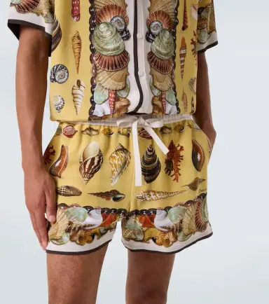 Dolce & Gabbana Printed silk shorts | Thumbnail 3 Dolce & Gabbana Printed silk shorts | Thumbnail 3