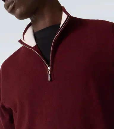 Arch4 Mr Fenchurch cashmere half-zip sweater | Thumbnail 2 Arch4 Mr Fenchurch cashmere half-zip sweater | Thumbnail 2