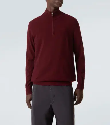 Arch4 Mr Fenchurch cashmere half-zip sweater | Thumbnail 4 Arch4 Mr Fenchurch cashmere half-zip sweater | Thumbnail 4
