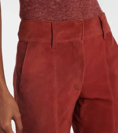 Gabriela Hearst Rhein suede flared pants | Thumbnail 2 Gabriela Hearst Rhein suede flared pants | Thumbnail 2