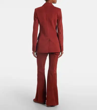 Gabriela Hearst Rhein suede flared pants | Thumbnail 3 Gabriela Hearst Rhein suede flared pants | Thumbnail 3