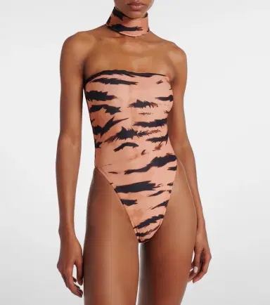 Adriana Degreas x Sabine Getty printed strapless swimsuit | Thumbnail 2 Adriana Degreas x Sabine Getty printed strapless swimsuit | Thumbnail 2