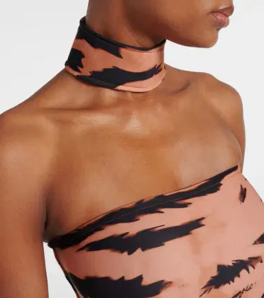 Adriana Degreas x Sabine Getty printed strapless swimsuit | Thumbnail 3 Adriana Degreas x Sabine Getty printed strapless swimsuit | Thumbnail 3