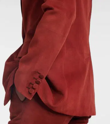 Gabriela Hearst Leiva suede blazer | Thumbnail 4 Gabriela Hearst Leiva suede blazer | Thumbnail 4