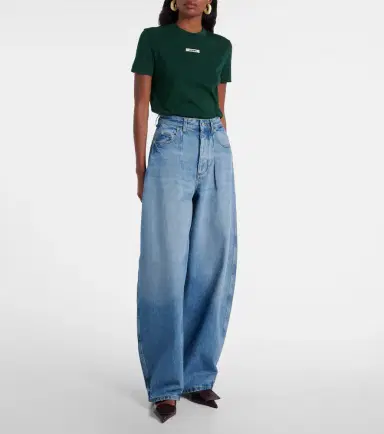 Jacquemus Ovalo De-Nîmes barrel-leg jeans | Thumbnail 4 Jacquemus Ovalo De-Nîmes barrel-leg jeans | Thumbnail 4
