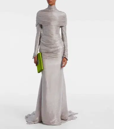 Marmar Halim Ruched gown | Thumbnail 4 Marmar Halim Ruched gown | Thumbnail 4