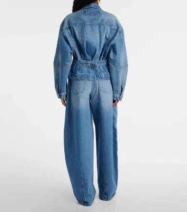 Jacquemus Cropped denim jacket | Thumbnail 3 Jacquemus Cropped denim jacket | Thumbnail 3
