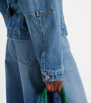 Jacquemus Cropped denim jacket | Thumbnail 5 Jacquemus Cropped denim jacket | Thumbnail 5