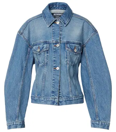 Jacquemus Cropped denim jacket | Thumbnail 1 Jacquemus Cropped denim jacket | Thumbnail 1