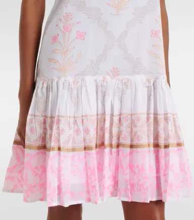 JULIET DUNN Floral ruched cotton minidress | Thumbnail 2 JULIET DUNN Floral ruched cotton minidress | Thumbnail 2