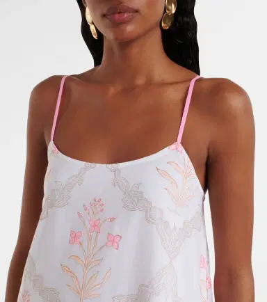 JULIET DUNN Floral ruched cotton minidress | Thumbnail 3 JULIET DUNN Floral ruched cotton minidress | Thumbnail 3