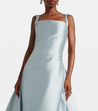 Marmar Halim Satin gown | Thumbnail 7 Marmar Halim Satin gown | Thumbnail 7