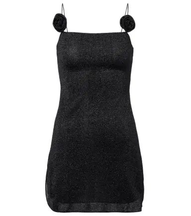 Oséree Oséree Lumière floral-appliqué minidress | Thumbnail 1 Oséree Oséree Lumière floral-appliqué minidress | Thumbnail 1