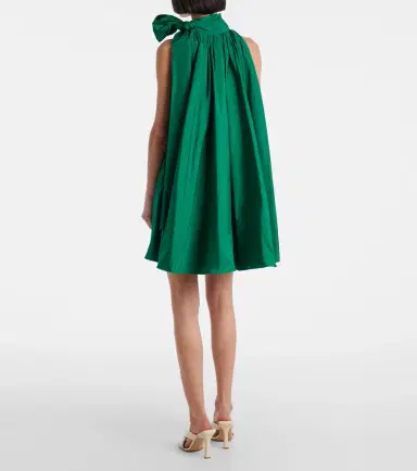 Max Mara Beber halterneck taffeta minidress | Thumbnail 2 Max Mara Beber halterneck taffeta minidress | Thumbnail 2