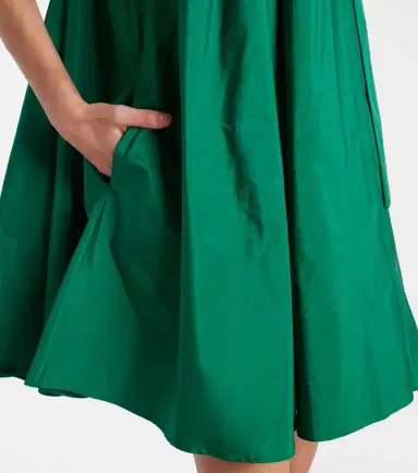 Max Mara Beber halterneck taffeta minidress | Thumbnail 5 Max Mara Beber halterneck taffeta minidress | Thumbnail 5