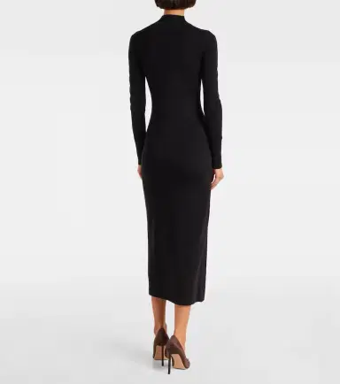 Tom Ford Wool midi dress | Thumbnail 2 Tom Ford Wool midi dress | Thumbnail 2