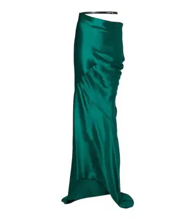 Tom Ford Belted silk satin maxi skirt | Thumbnail 1 Tom Ford Belted silk satin maxi skirt | Thumbnail 1