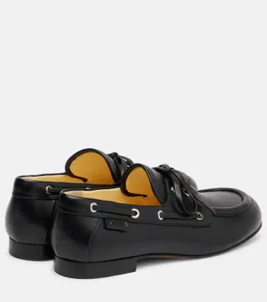 Proenza Schouler Leather boat shoes | Thumbnail 2 Proenza Schouler Leather boat shoes | Thumbnail 2