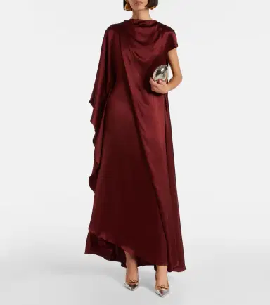 Roksanda Hiba caped silk gown | Thumbnail 2 Roksanda Hiba caped silk gown | Thumbnail 2