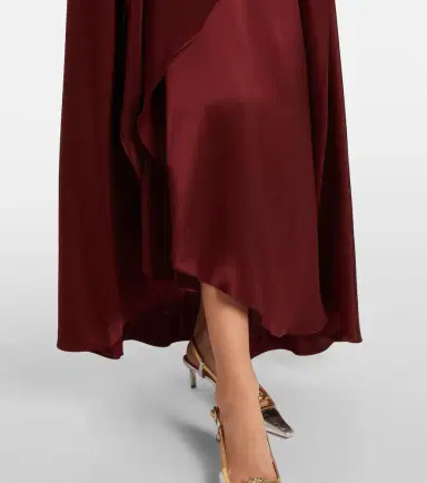 Roksanda Hiba caped silk gown | Thumbnail 3 Roksanda Hiba caped silk gown | Thumbnail 3