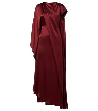 Roksanda Hiba caped silk gown | Thumbnail 1 Roksanda Hiba caped silk gown | Thumbnail 1