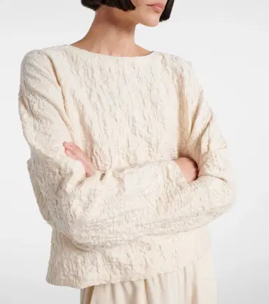 Max Mara Pepaia cotton-blend jersey top | Thumbnail 3 Max Mara Pepaia cotton-blend jersey top | Thumbnail 3
