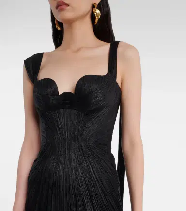 Maria Lucia Hohan Anais open-back silk muslin gown | Thumbnail 4 Maria Lucia Hohan Anais open-back silk muslin gown | Thumbnail 4