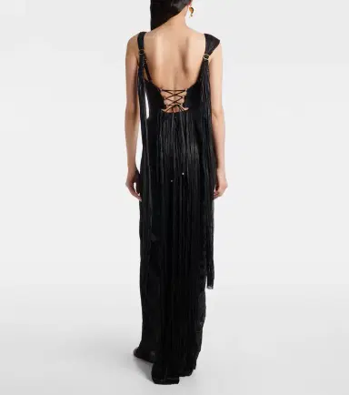Maria Lucia Hohan Anais open-back silk muslin gown | Thumbnail 5 Maria Lucia Hohan Anais open-back silk muslin gown | Thumbnail 5