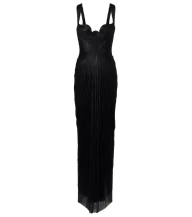 Maria Lucia Hohan Anais open-back silk muslin gown | Thumbnail 1 Maria Lucia Hohan Anais open-back silk muslin gown | Thumbnail 1