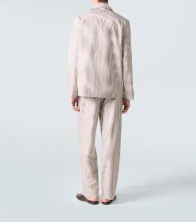 Zegna Striped silk, cotton, and cashmere pajamas | Thumbnail 4 Zegna Striped silk, cotton, and cashmere pajamas | Thumbnail 4