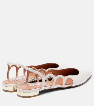 Aquazzura Endless Love leather slingback flats | Thumbnail 4 Aquazzura Endless Love leather slingback flats | Thumbnail 4