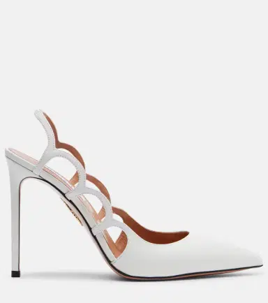 Aquazzura Endless Love 105 leather slingback pumps | Thumbnail 2 Aquazzura Endless Love 105 leather slingback pumps | Thumbnail 2