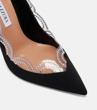 Aquazzura Je T'Aime 105 embellished pumps | Thumbnail 3 Aquazzura Je T'Aime 105 embellished pumps | Thumbnail 3