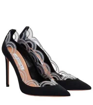 Aquazzura Je T'Aime 105 embellished pumps | Thumbnail 1 Aquazzura Je T'Aime 105 embellished pumps | Thumbnail 1
