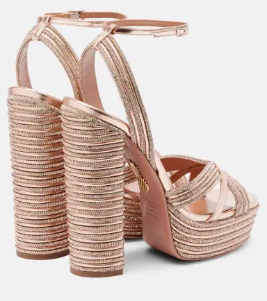 Aquazzura Sundance Sparkle 140 platform sandals | Thumbnail 2 Aquazzura Sundance Sparkle 140 platform sandals | Thumbnail 2