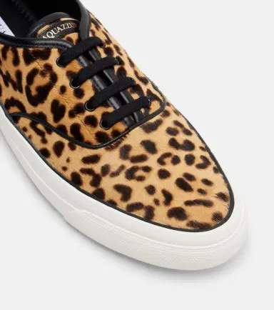 Aquazzura Minimalist animal-printed leather sneakers | Thumbnail 3 Aquazzura Minimalist animal-printed leather sneakers | Thumbnail 3