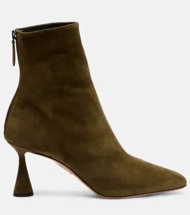 Aquazzura Amore 75 suede ankle boots | Thumbnail 2 Aquazzura Amore 75 suede ankle boots | Thumbnail 2