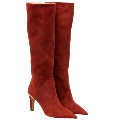 Gabriela Hearst Aura knee-high suede boots | Thumbnail 1 Gabriela Hearst Aura knee-high suede boots | Thumbnail 1