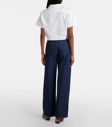 Polo Ralph Lauren Cropped cotton shirt | Thumbnail 3 Polo Ralph Lauren Cropped cotton shirt | Thumbnail 3