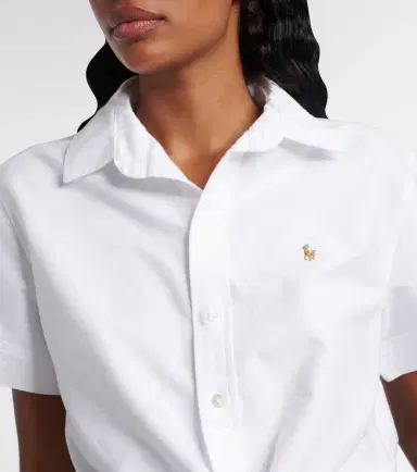 Polo Ralph Lauren Cropped cotton shirt | Thumbnail 5 Polo Ralph Lauren Cropped cotton shirt | Thumbnail 5