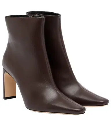 Staud Wally 90 leather ankle boots | Thumbnail 1 Staud Wally 90 leather ankle boots | Thumbnail 1