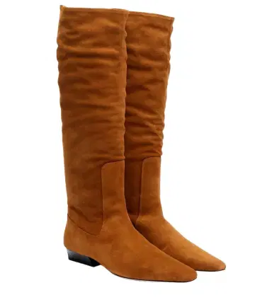 Staud Wally suede knee-high boots | Thumbnail 1 Staud Wally suede knee-high boots | Thumbnail 1