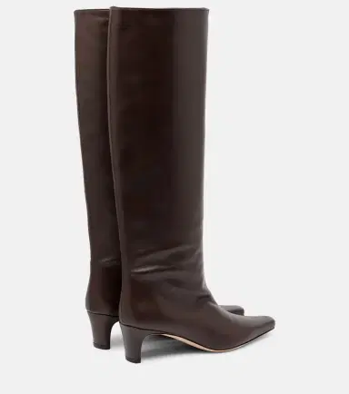 Staud Wally 55 leather knee-high boots | Thumbnail 3 Staud Wally 55 leather knee-high boots | Thumbnail 3