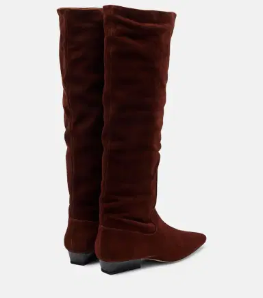 Staud Wally suede knee-high boots | Thumbnail 2 Staud Wally suede knee-high boots | Thumbnail 2