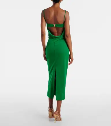 Rebecca Vallance Erin draped jersey cocktail dress | Thumbnail 3 Rebecca Vallance Erin draped jersey cocktail dress | Thumbnail 3