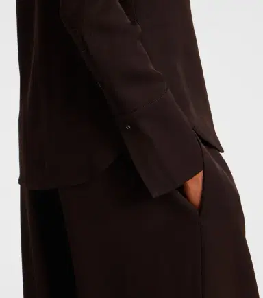 Proenza Schouler White Label Maddi twill shirt | Thumbnail 6 Proenza Schouler White Label Maddi twill shirt | Thumbnail 6