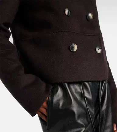 Proenza Schouler White Label Courtney wool-blend jacket | Thumbnail 2 Proenza Schouler White Label Courtney wool-blend jacket | Thumbnail 2