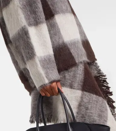 Proenza Schouler Kai checked alpaca-blend turtleneck sweater | Thumbnail 3 Proenza Schouler Kai checked alpaca-blend turtleneck sweater | Thumbnail 3