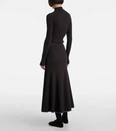 Proenza Schouler White Label Carly ribbed-knit midi skirt | Thumbnail 5 Proenza Schouler White Label Carly ribbed-knit midi skirt | Thumbnail 5