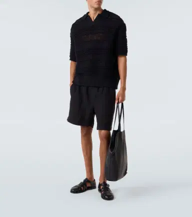 Commas Linen shorts | Thumbnail 5 Commas Linen shorts | Thumbnail 5